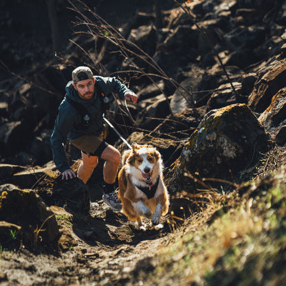 Ruffwear Ridgeline Leash – Reflektierende Hundeleine mit Crux Karabiner für sichere Abenteuer bei Tag und Nacht - Woofshack