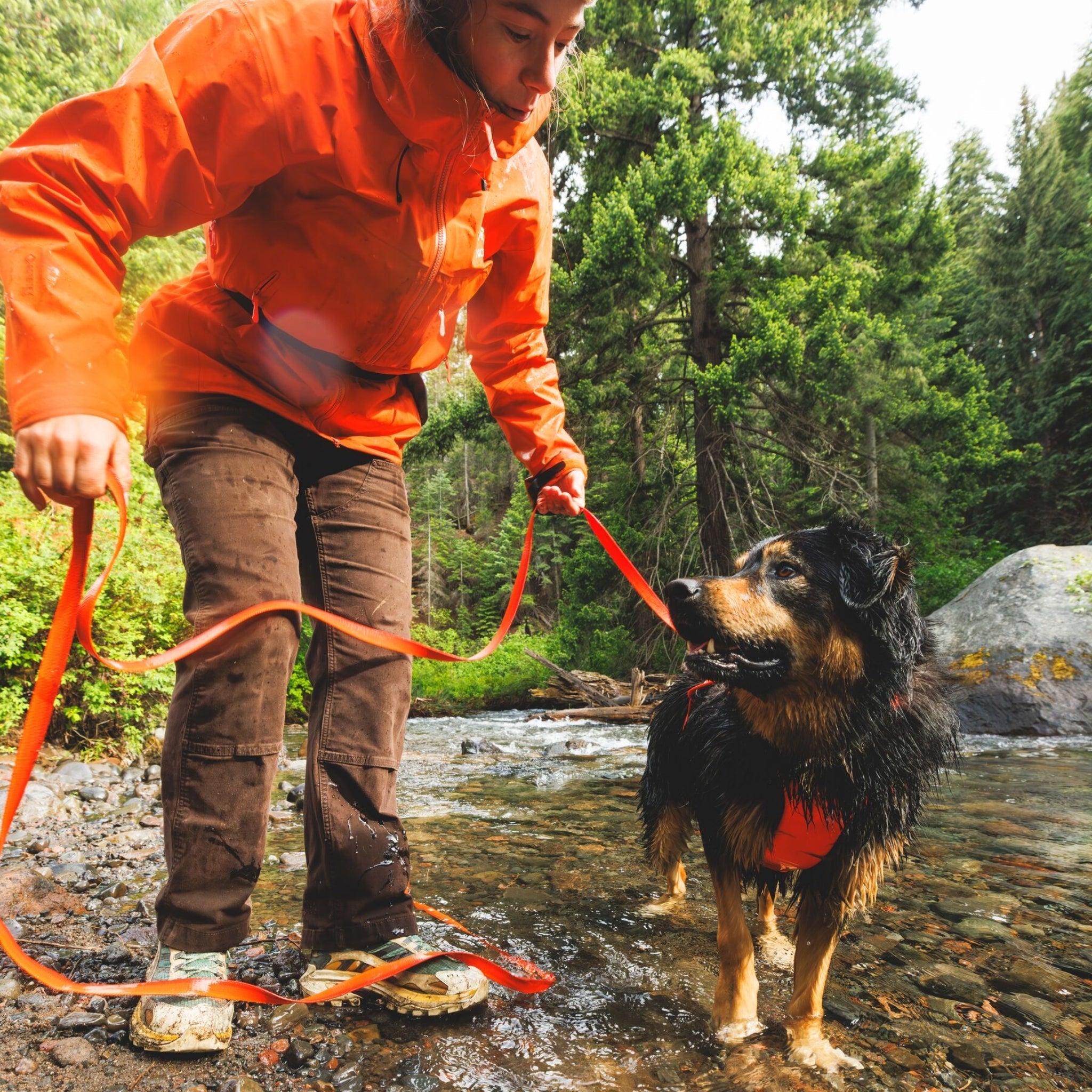 Ruffwear Rogue Long Line – Schleppleine 6,1 Meter für Rückruftraining, Freilauf &amp; Geländeeinsatz mit verriegelbarem Karabiner - Woofshack