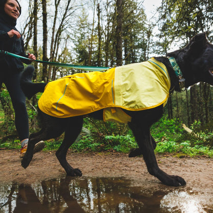 Ruffwear Sun Shower Hundemantel – Wasserdichter Outdoor-Regenmantel für Hunde | Schützt bei Wind &amp; Wetter, Sturm &amp; Schnee | Trockener Hund, glücklicher Mensch