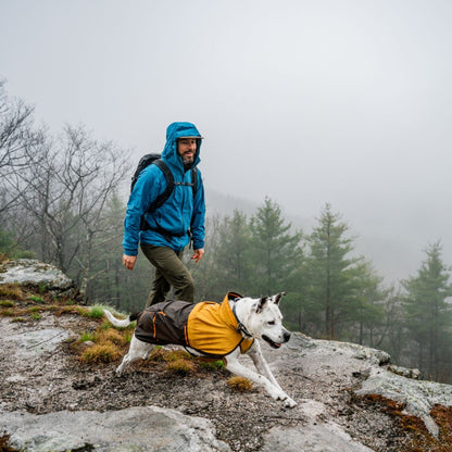 Ruffwear Sun Shower Hundemantel – Wasserdichter Outdoor-Regenmantel für Hunde | Schützt bei Wind &amp; Wetter, Sturm &amp; Schnee | Trockener Hund, glücklicher Mensch