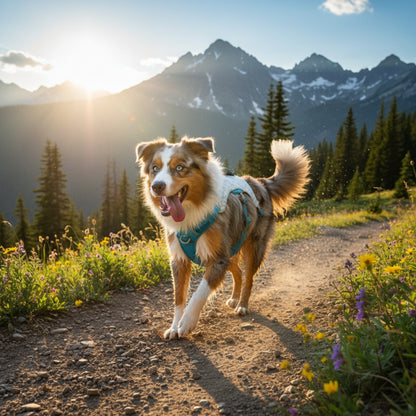 Ruffwear Swamp Cooler Harness – Kühlgeschirr für Hunde bei Hitze mit reflektierenden Elementen - Woofshack