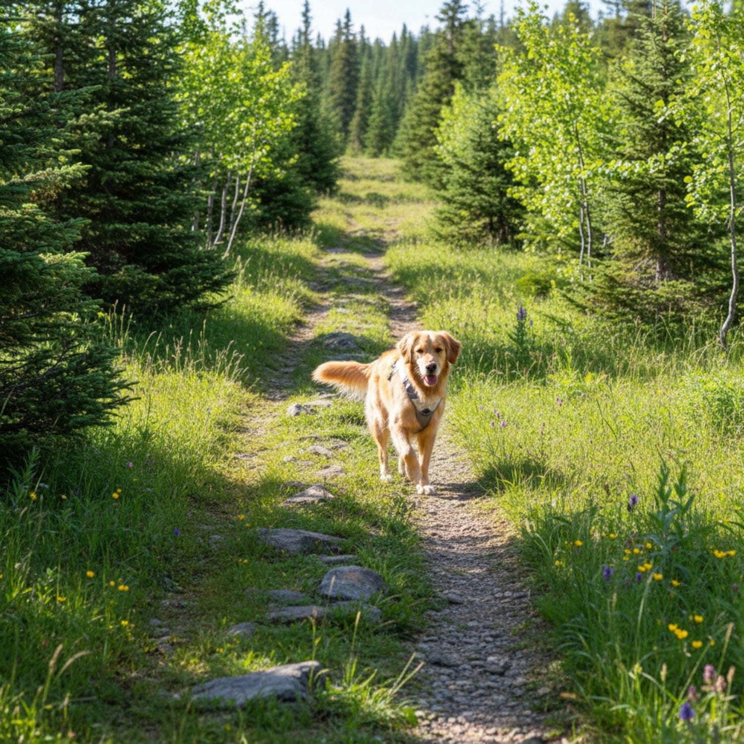 Ruffwear Swamp Cooler Harness – Kühlgeschirr für Hunde bei Hitze mit reflektierenden Elementen - Woofshack