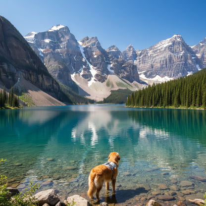 Ruffwear Swamp Cooler Harness – Kühlgeschirr für Hunde bei Hitze mit reflektierenden Elementen - Woofshack