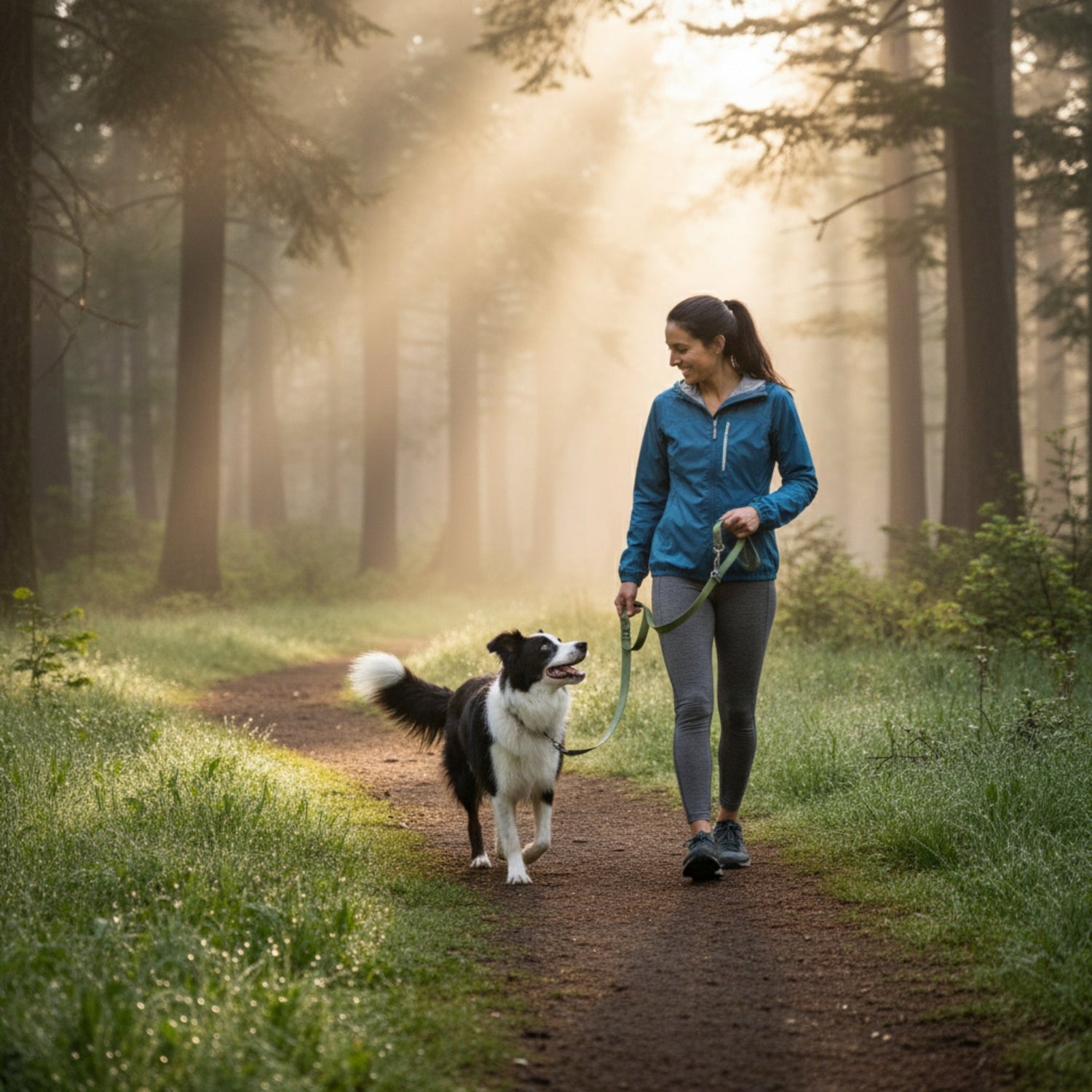 Ruffwear Switchbak Hundeleine - Rutschfester Griff für Kontrolle bei Nässe &amp; Regen - Woofshack