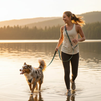 Ruffwear Switchbak Hundeleine - Rutschfester Griff für Kontrolle bei Nässe &amp; Regen - Woofshack