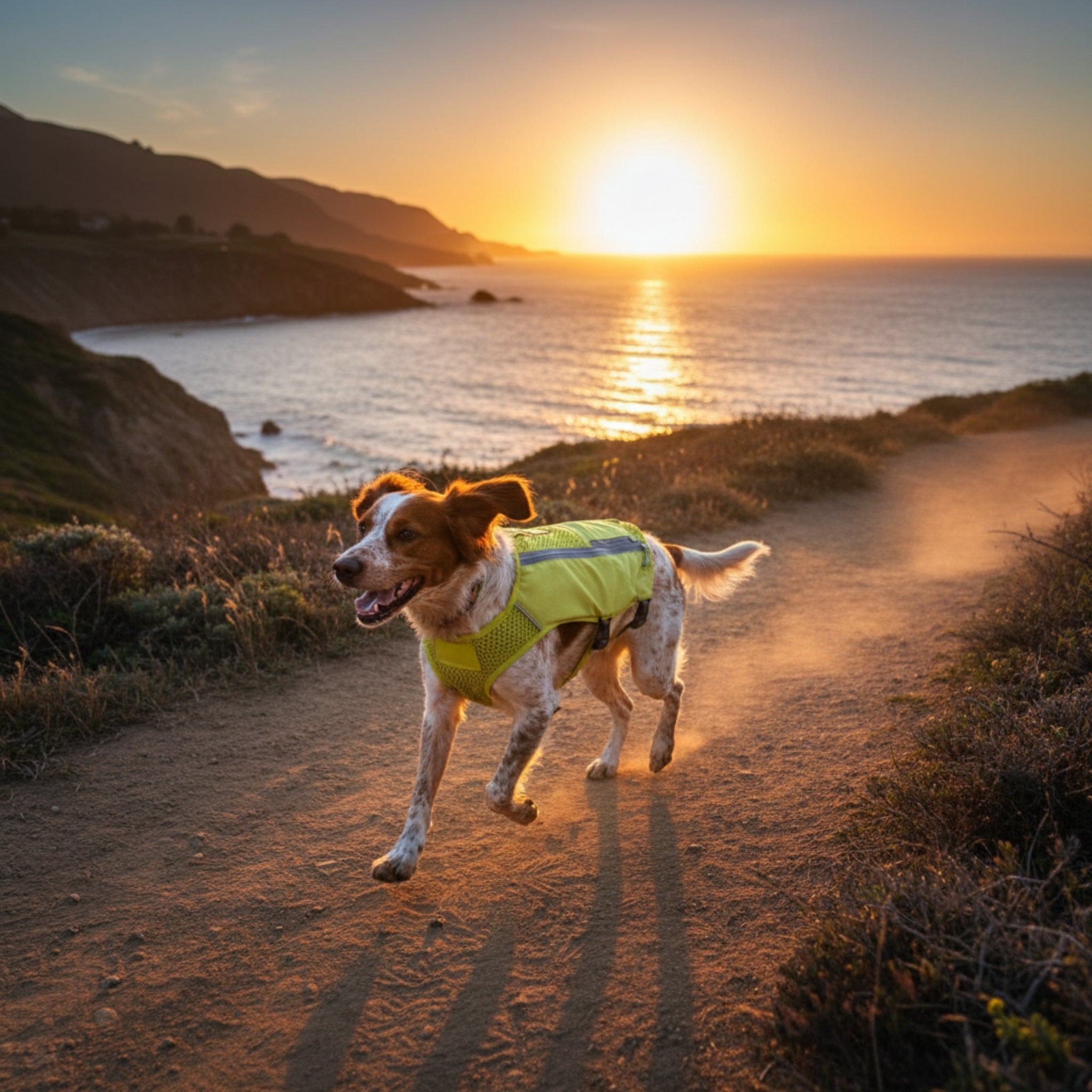 Ruffwear Trail Runner Running Vest – Ultraleichte Laufweste &amp; Trinkrucksack für aktive Hunde - Woofshack