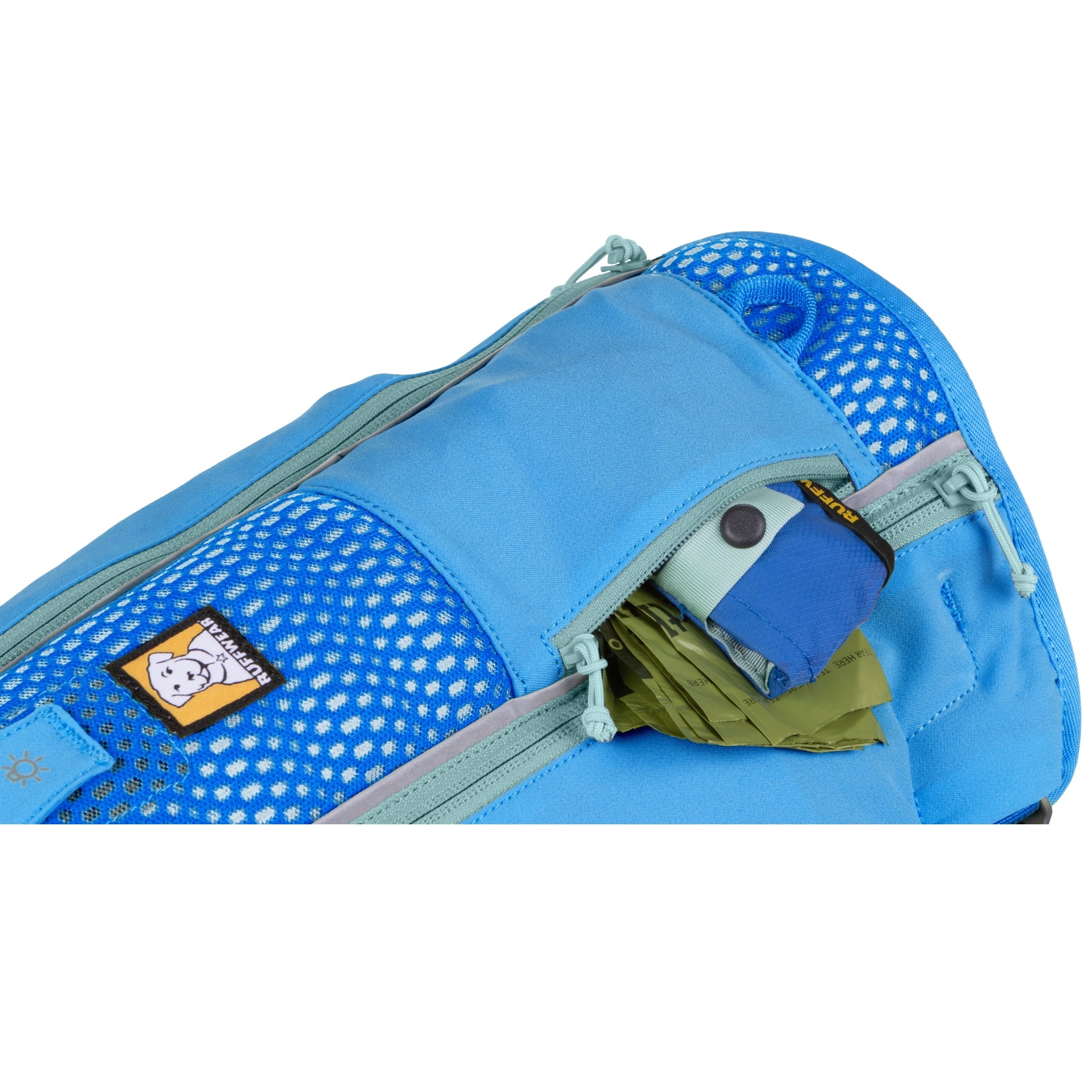 Ruffwear Trail Runner Running Vest – Ultraleichte Laufweste &amp; Trinkrucksack für aktive Hunde - Woofshack