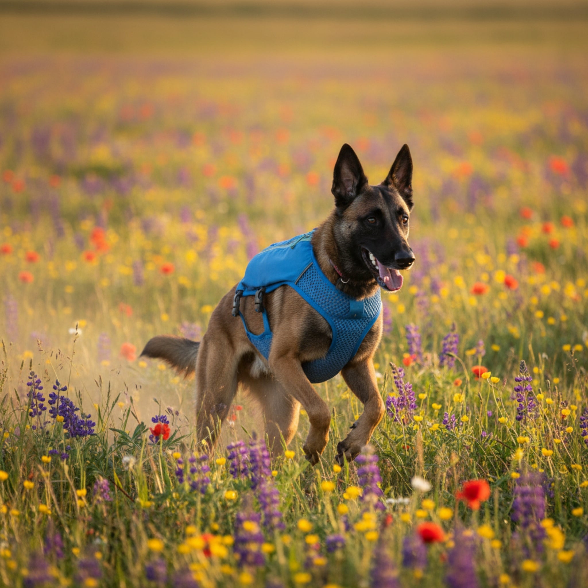 Ruffwear Trail Runner Running Vest – Ultraleichte Laufweste &amp; Trinkrucksack für aktive Hunde - Woofshack