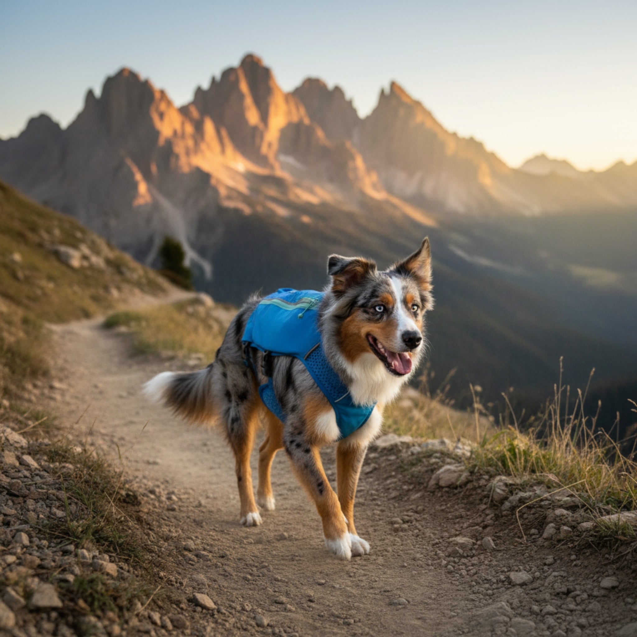 Ruffwear Trail Runner Running Vest – Ultraleichte Laufweste &amp; Trinkrucksack für aktive Hunde - Woofshack