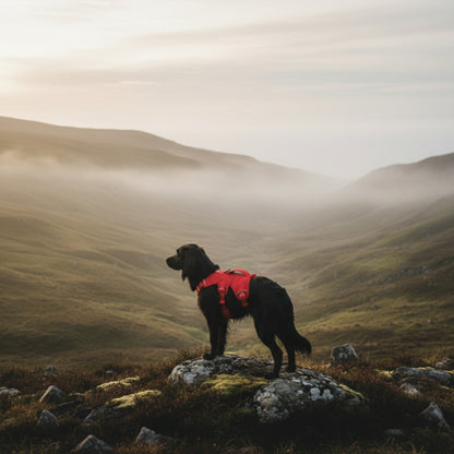 Ruffwear Web Master Hundegeschirr – Ausbruchsicheres 5-Punkt-Sicherheitsgeschirr