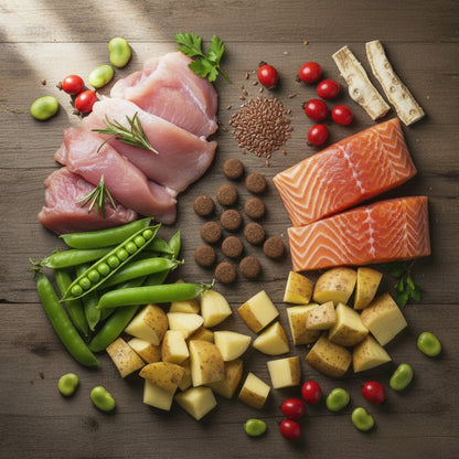 Speziell für Labrador &amp; Retriever entwickelt, mit optimiertem Energiegehalt gegen Übergewicht – Black Canyon Truthahn &amp; Lachs Trockenfutter, getreidefrei, gelenkschonend mit Grünlippmuschel - Woofshack