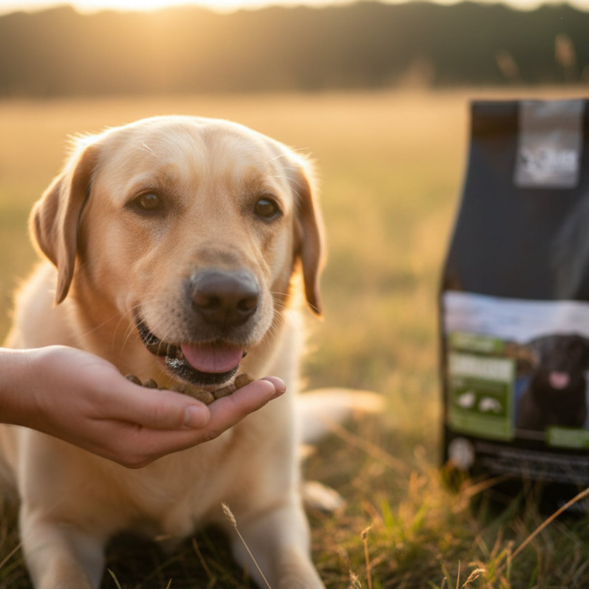 Speziell für Labrador &amp; Retriever entwickelt, mit optimiertem Energiegehalt gegen Übergewicht – Black Canyon Truthahn &amp; Lachs Trockenfutter, getreidefrei, gelenkschonend mit Grünlippmuschel - Woofshack