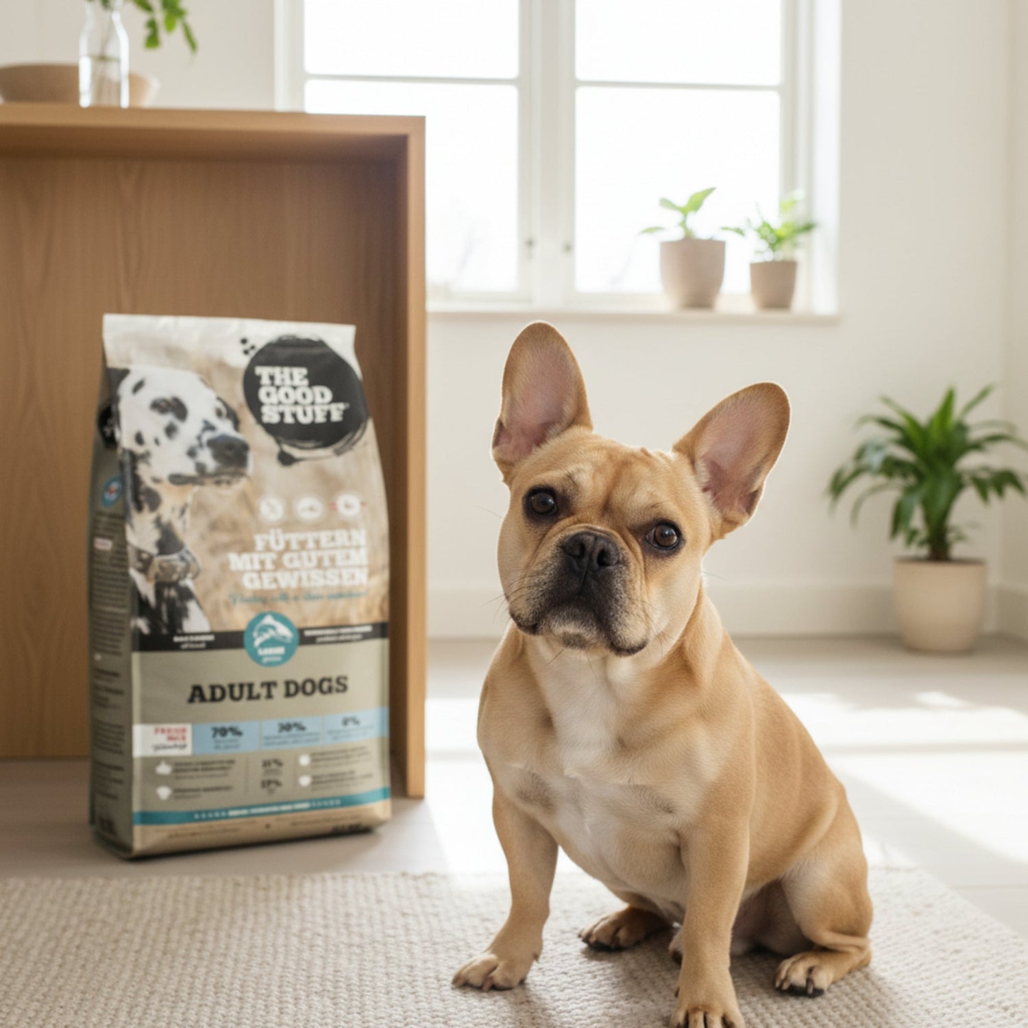 The Goodstuff Adult Dogs Lachs Trockenfutter – Getreidefreie Premium - Vollnahrung für vitale, gesunde Hunde - Woofshack