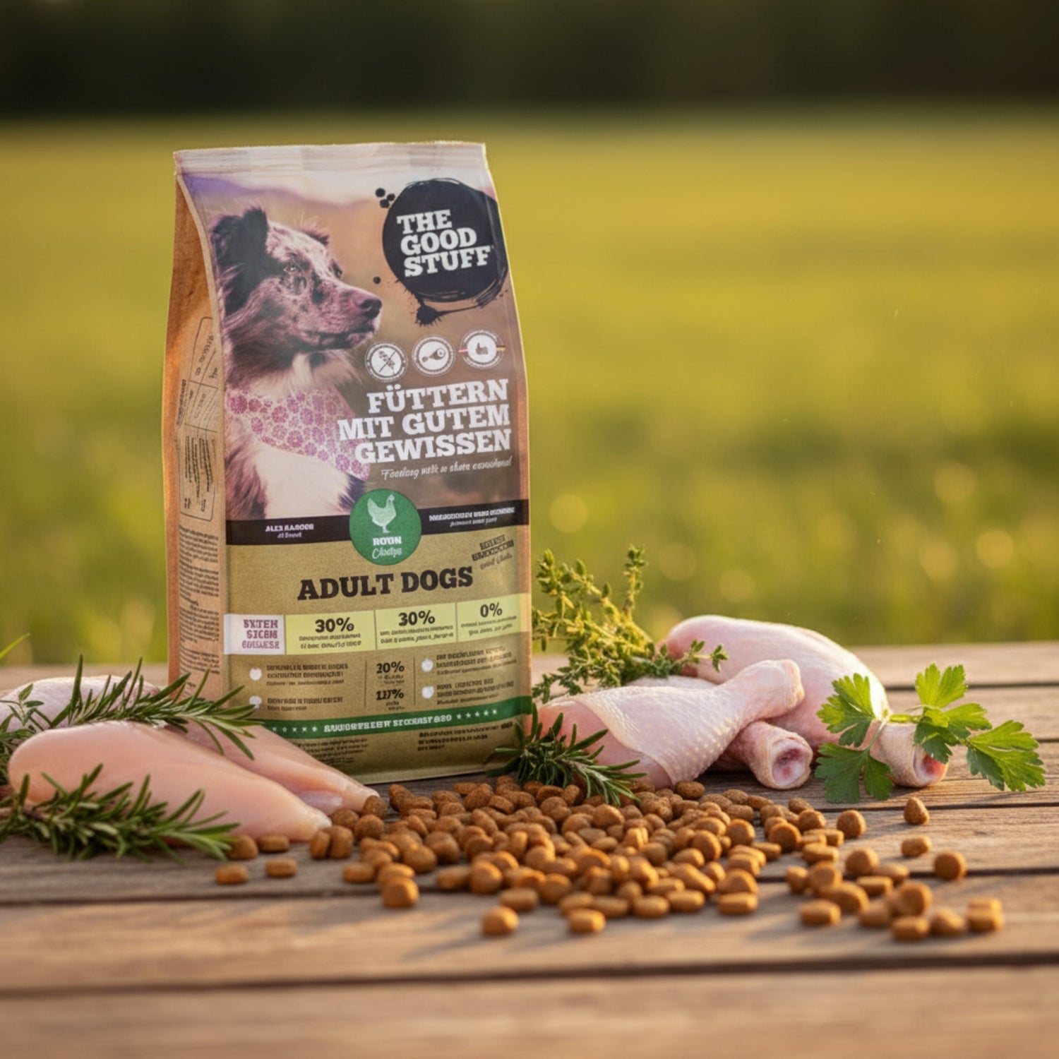 The Goodstuff Adult Dogs Trockenfutter, Huhn - Woofshack