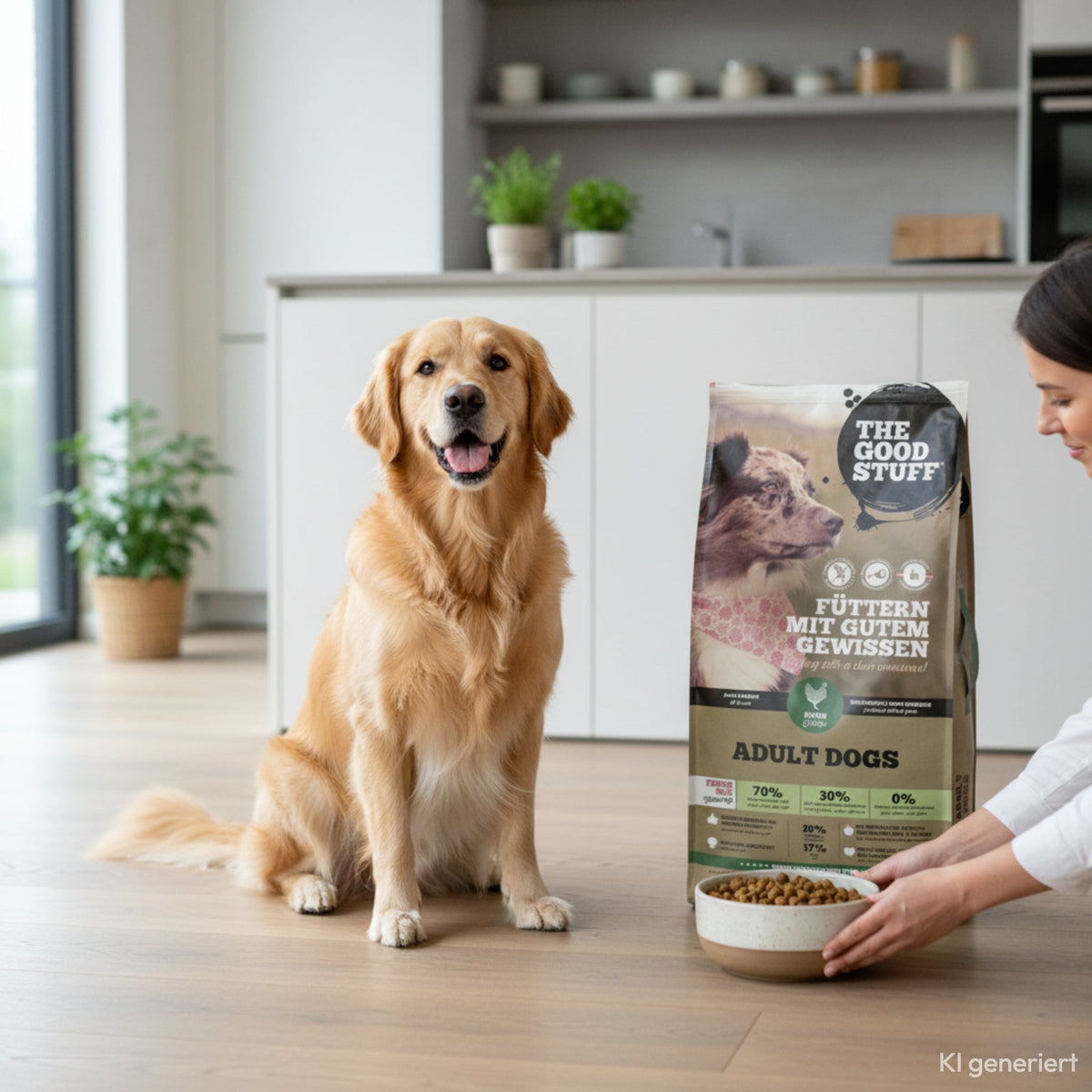 The Goodstuff Adult Dogs Trockenfutter Huhn – Getreidefreies Premium-Hundefutter für optimale Verdauung, glänzendes Fell &amp; natürliche Vitalität - Woofshack