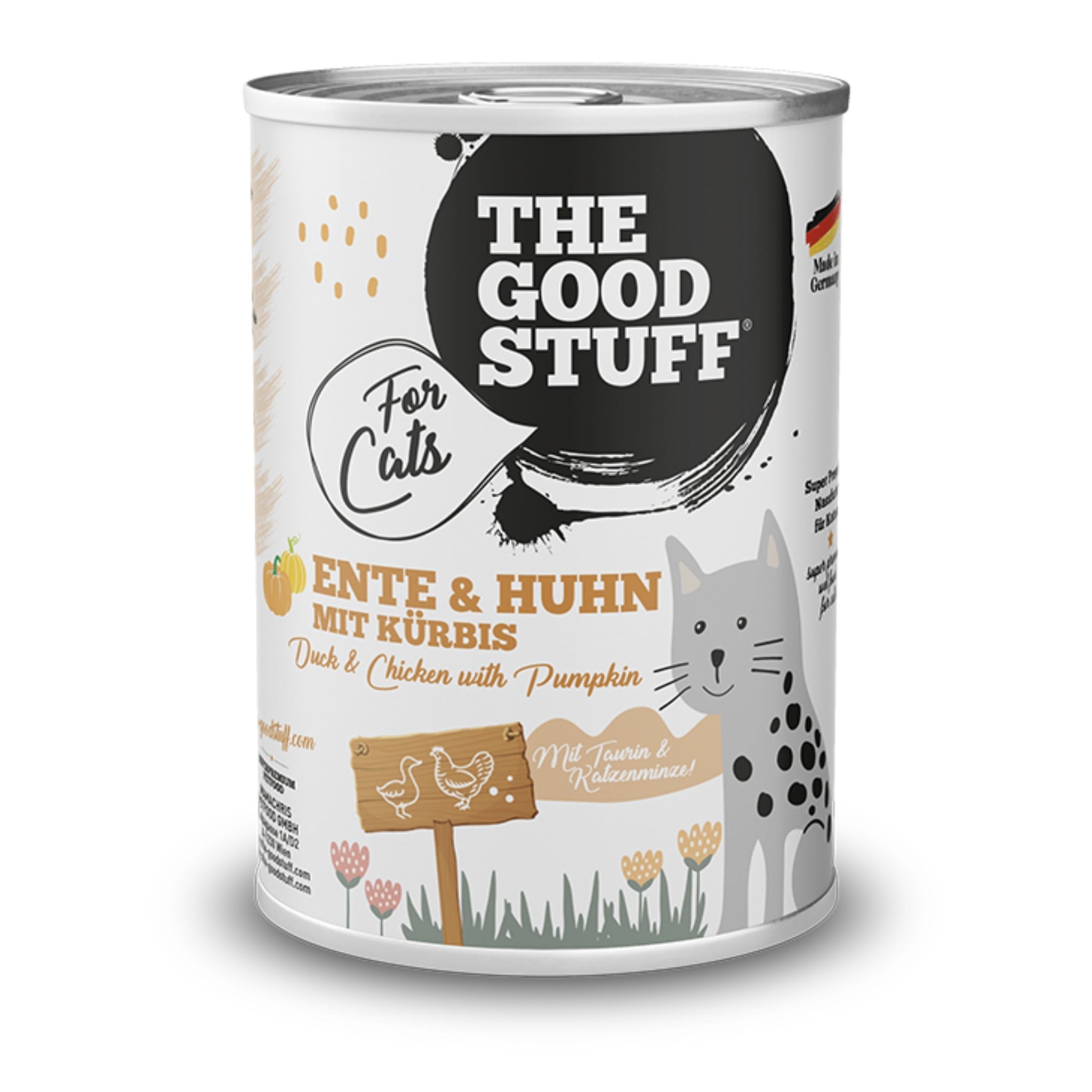 The Goodstuff Ente &amp; Huhn mit Kürbis - Katzen Nassfutter - Woofshack