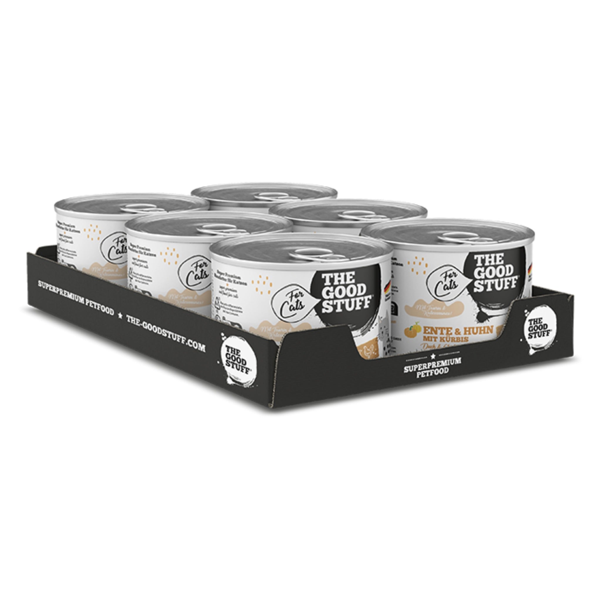 The Goodstuff Ente &amp; Huhn mit Kürbis - Katzen Nassfutter - Woofshack