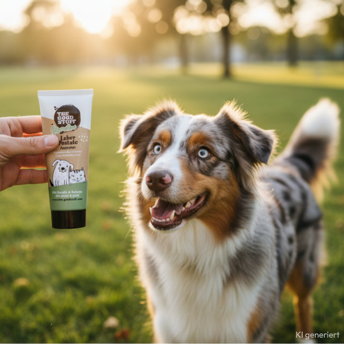 The Goodstuff Premium Geflügel-Leberpastete – Fettarmer Hundesnack für empfindliche Mägen, Training &amp; Medikamentengabe | Getreidefrei &amp; Vitaminreich