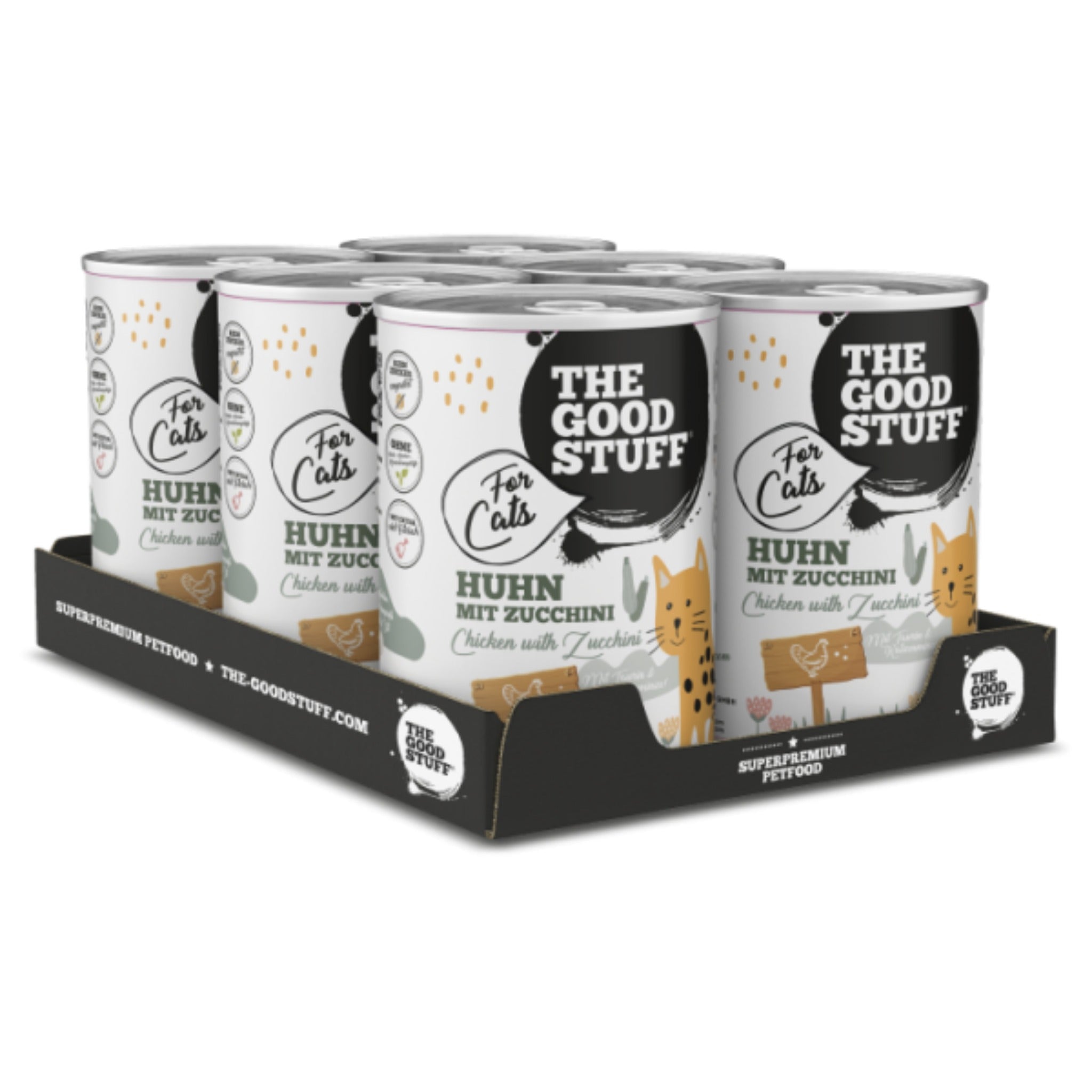 The Goodstuff Huhn mit Zucchini - Katzen Nassfutter - Woofshack