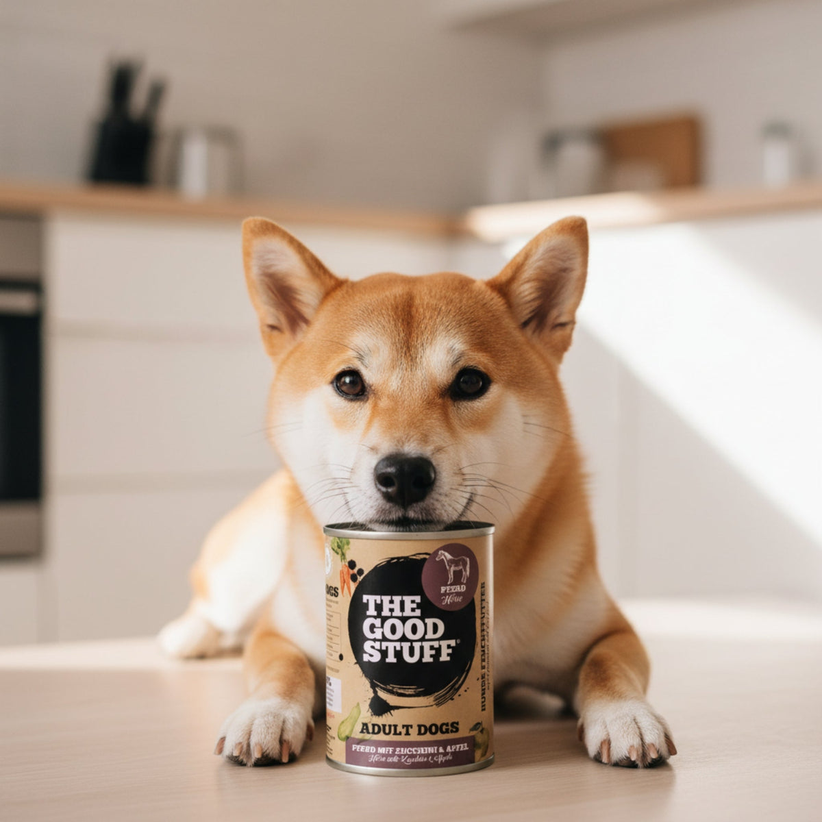 The Goodstuff Nassfutter Pferd – Hypoallergen &amp; Getreidefrei für sensible Hunde - Woofshack