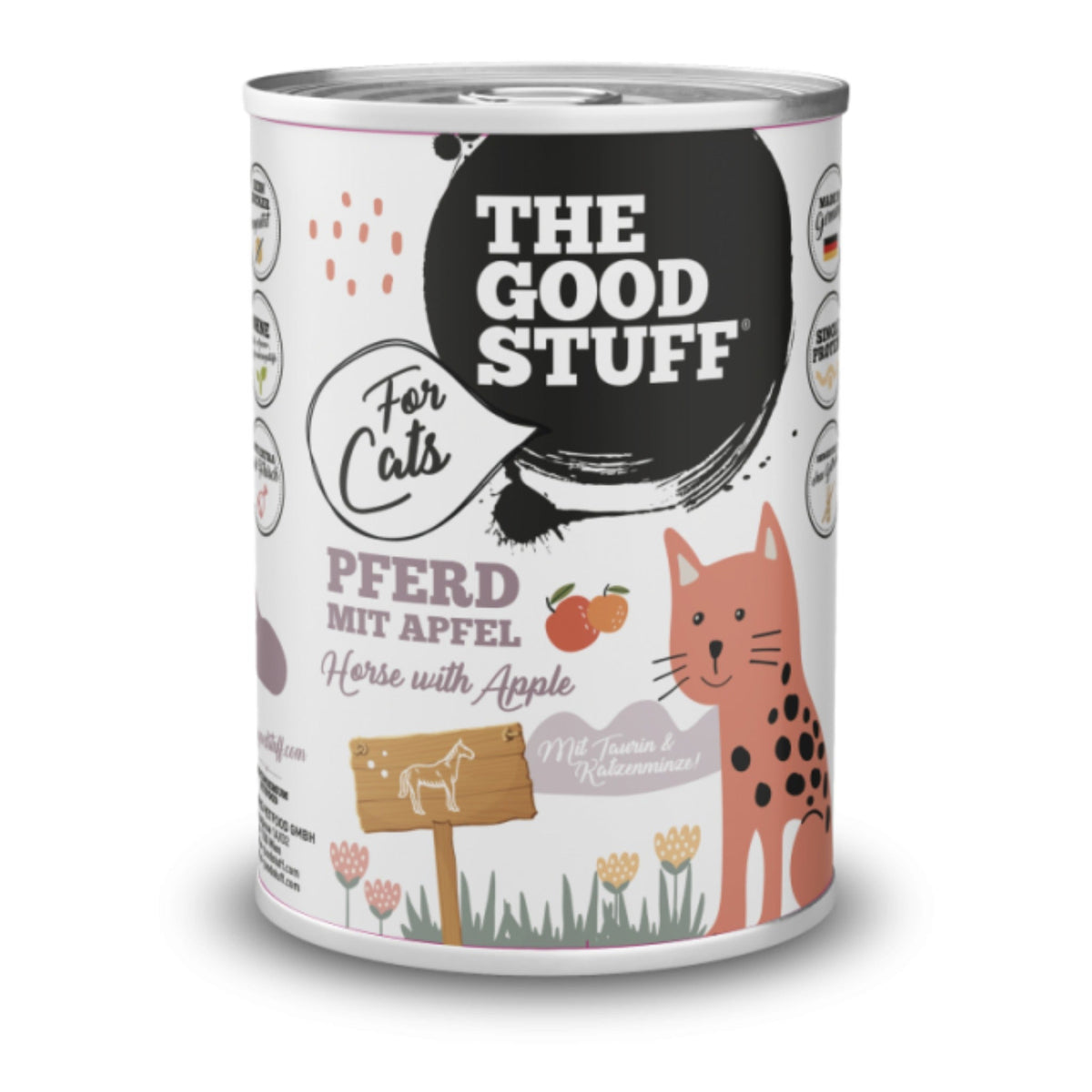 The Goodstuff Pferd mit Apfel - Katzen Nassfutter - Woofshack