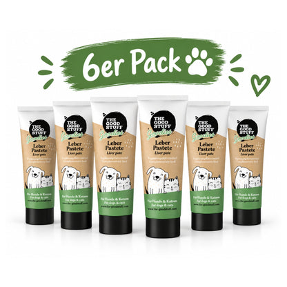 The Goodstuff Premium Geflügel-Leberpastete – Fettarmer Hundesnack für empfindliche Mägen, Training &amp; Medikamentengabe | Getreidefrei &amp; Vitaminreich - Woofshack
