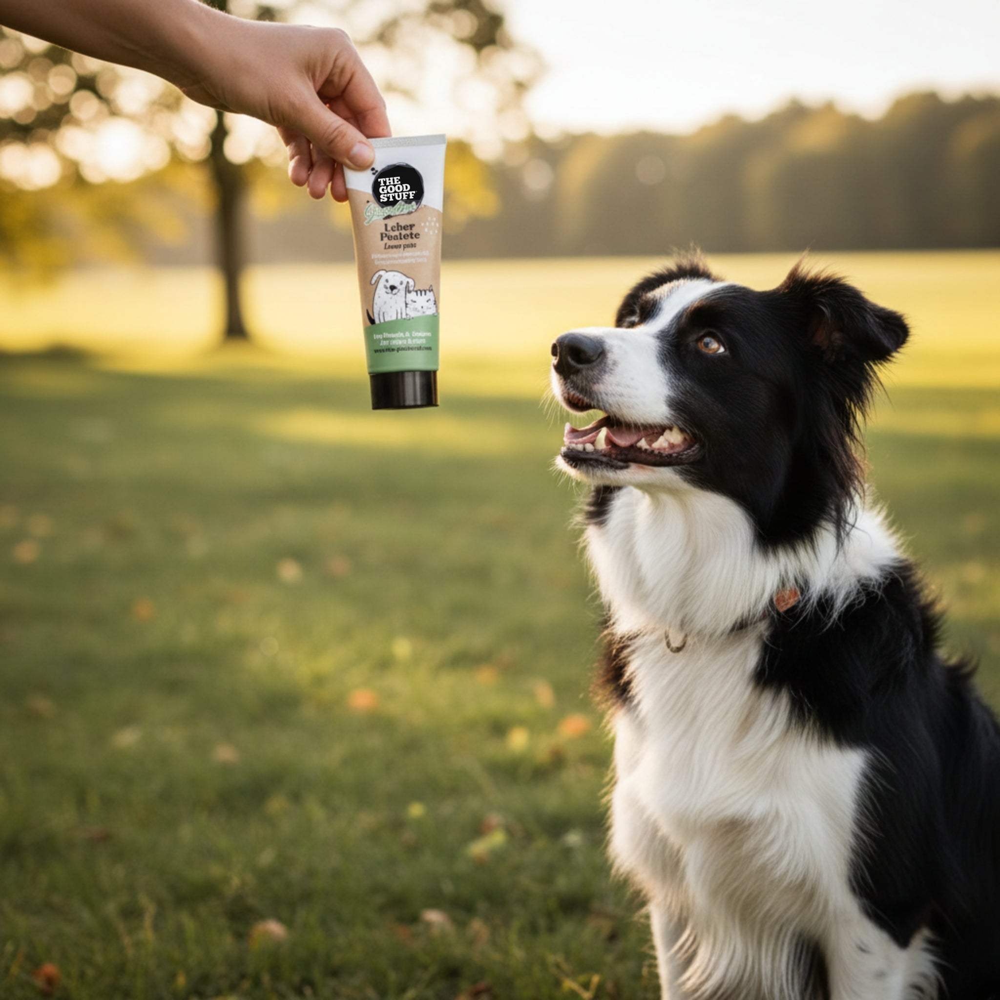 The Goodstuff Premium Geflügel - Leberpastete – Fettarmer Hundesnack für empfindliche Mägen, Training &amp; Medikamentengabe | Getreidefrei &amp; Vitaminreich - Woofshack