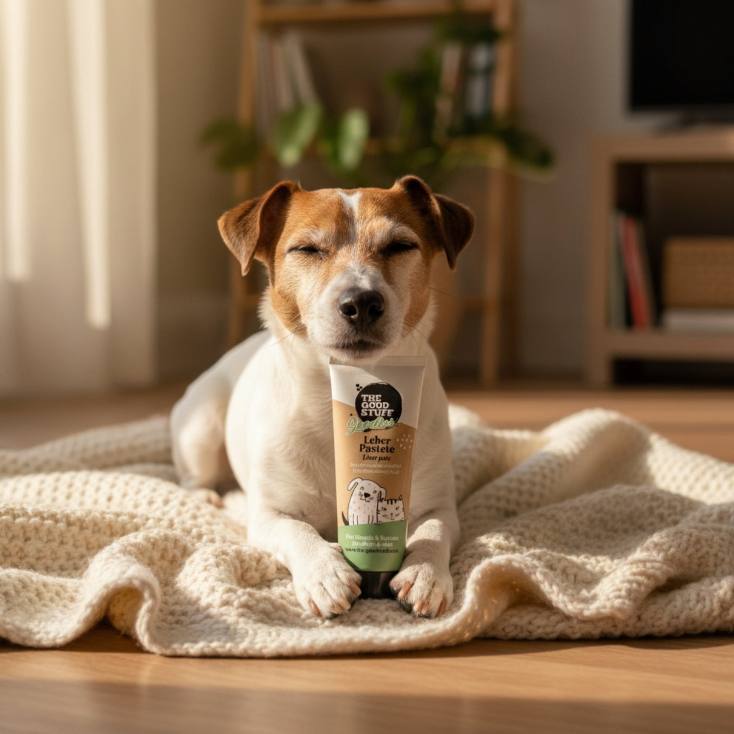 The Goodstuff Premium Geflügel - Leberpastete – Fettarmer Hundesnack für empfindliche Mägen, Training &amp; Medikamentengabe | Getreidefrei &amp; Vitaminreich - Woofshack