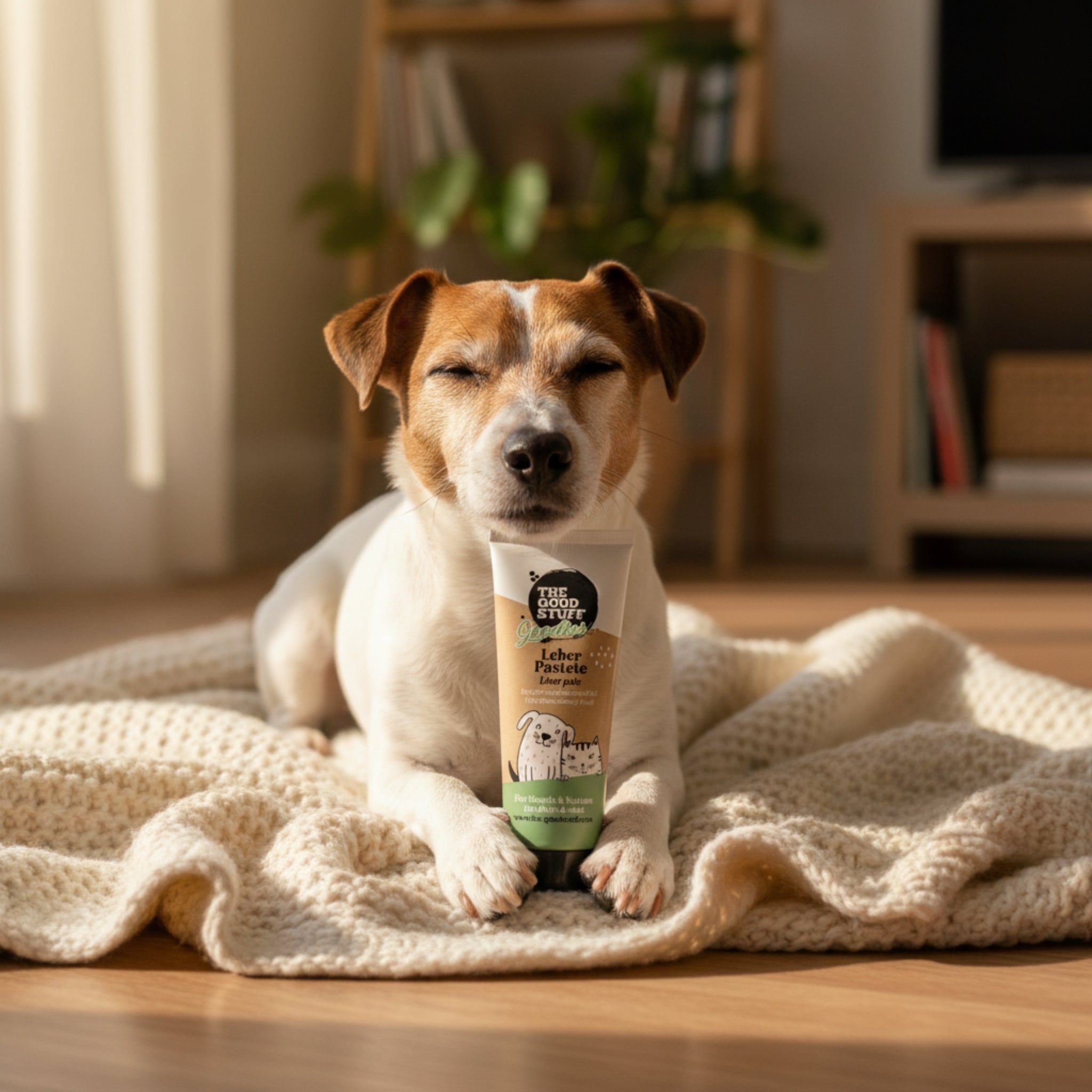 The Goodstuff Premium Geflügel - Leberpastete – Fettarmer Hundesnack für empfindliche Mägen, Training &amp; Medikamentengabe | Getreidefrei &amp; Vitaminreich - Woofshack