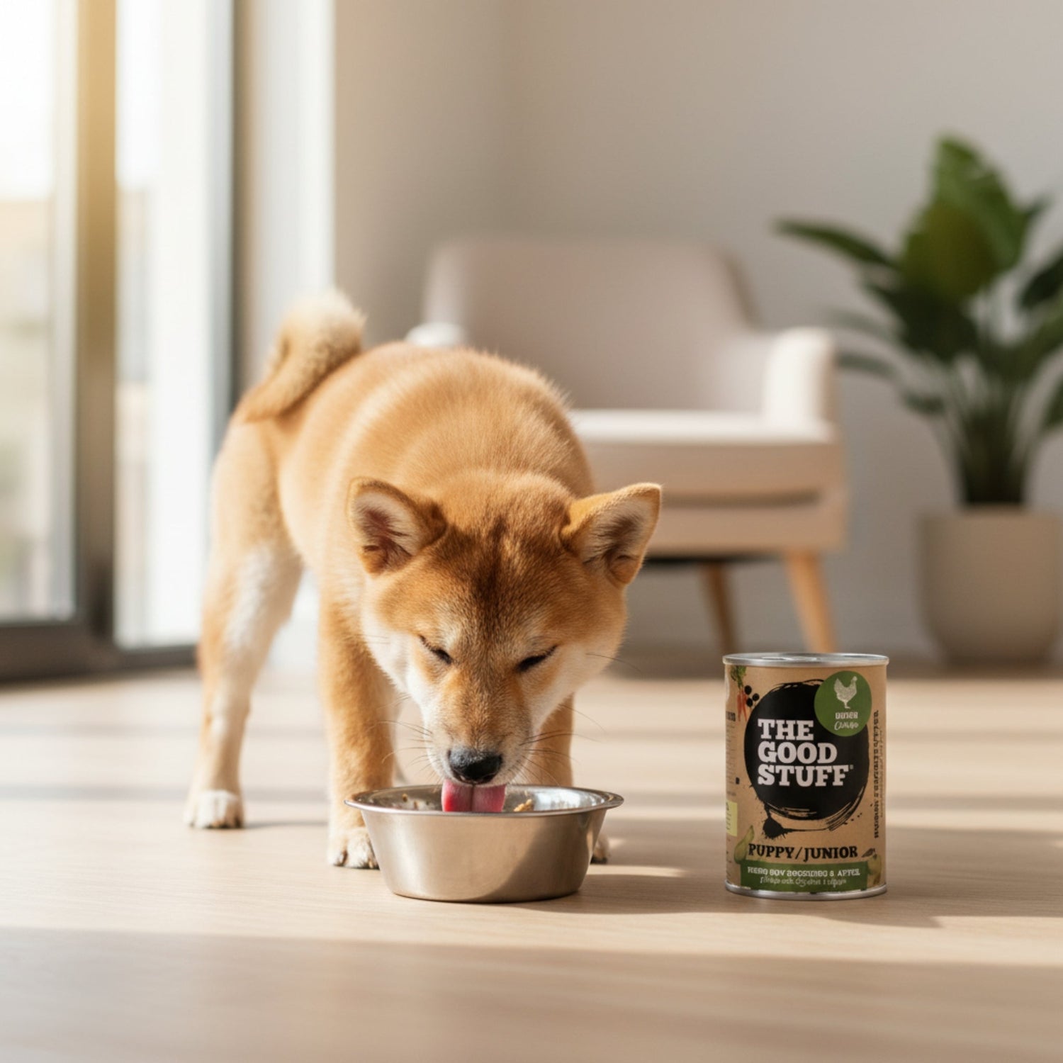 The Goodstuff Puppy/Junior Nassfutter Huhn – Natürliches Welpenfutter für gesundes Wachstum - Woofshack