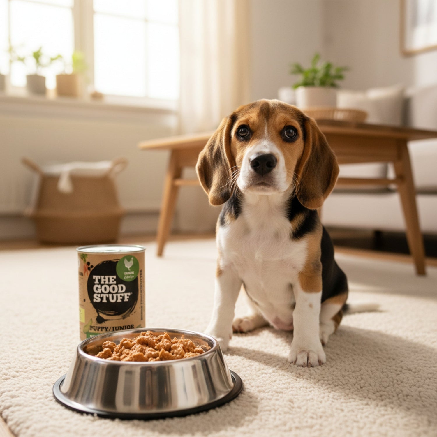 The Goodstuff Puppy/Junior Nassfutter Huhn – Natürliches Welpenfutter für gesundes Wachstum - Woofshack