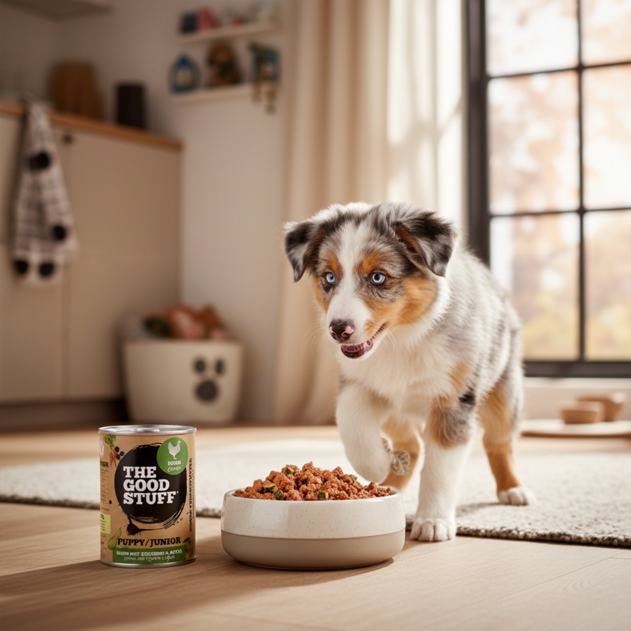 The Goodstuff Puppy/Junior Nassfutter Huhn – Natürliches Welpenfutter für gesundes Wachstum - Woofshack
