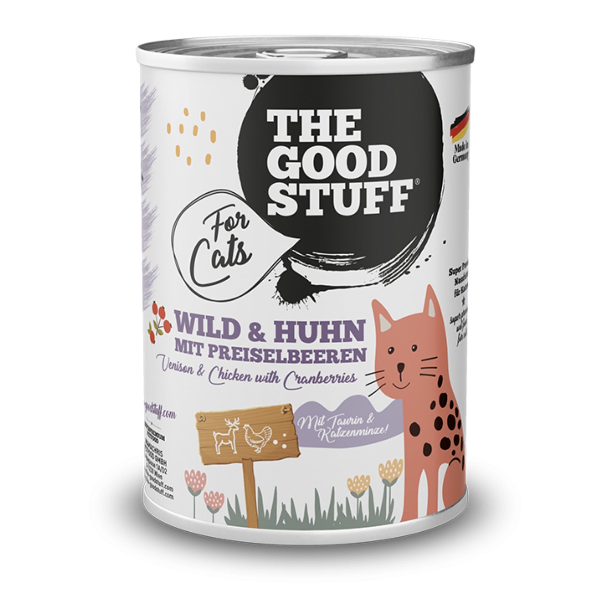 The Goodstuff Wild &amp; Huhn mit Preiselbeeren - Katzen Nassfutter - Woofshack