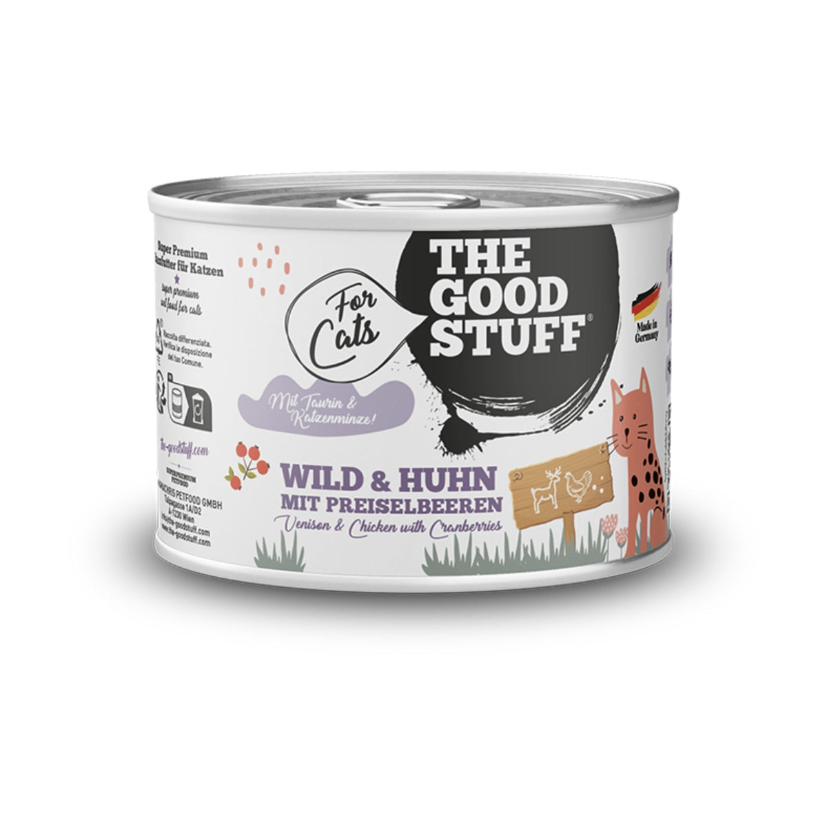 The Goodstuff Wild &amp; Huhn mit Preiselbeeren - Katzen Nassfutter - Woofshack