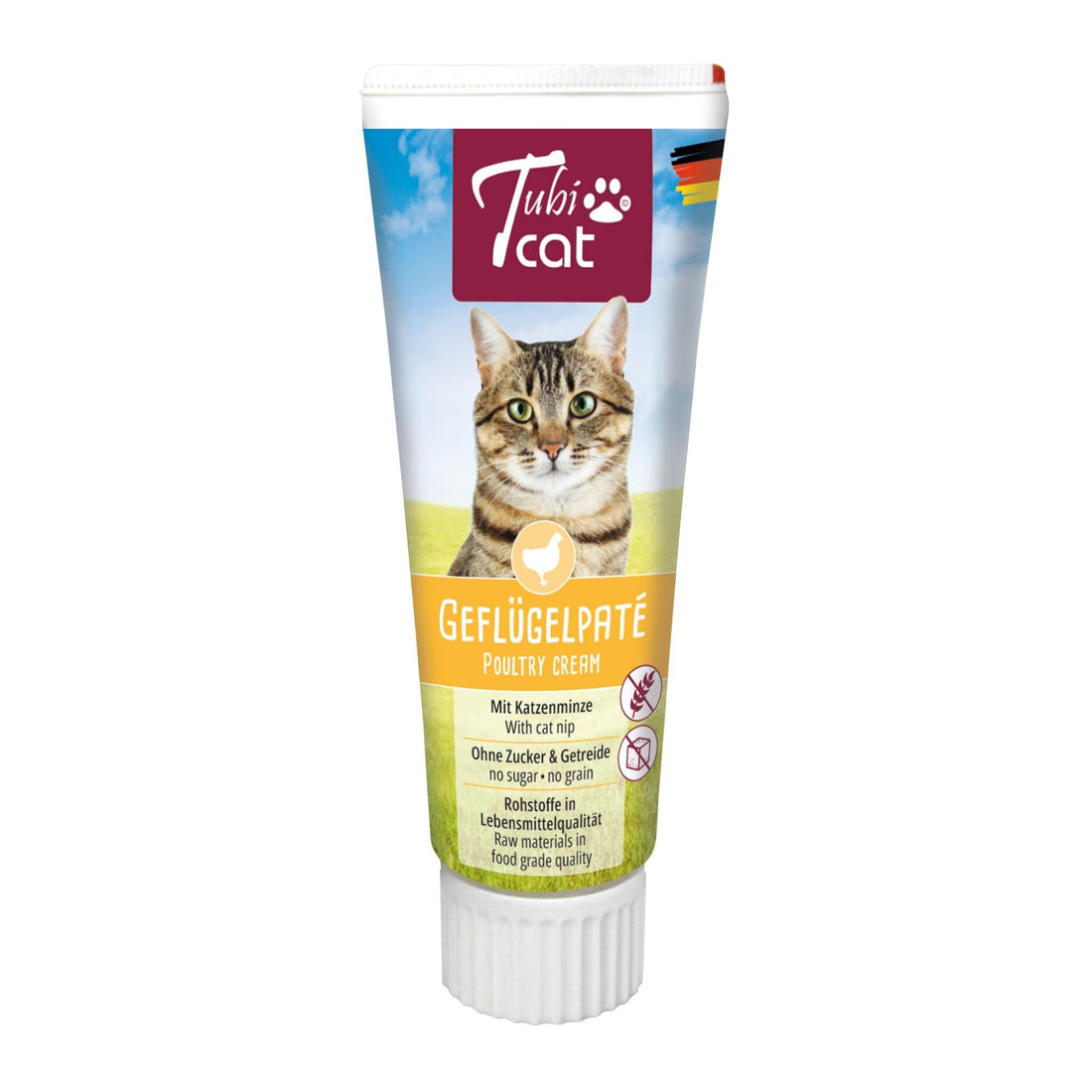 TubiCat Geflügelpaté, Katzensnack aus der Tube