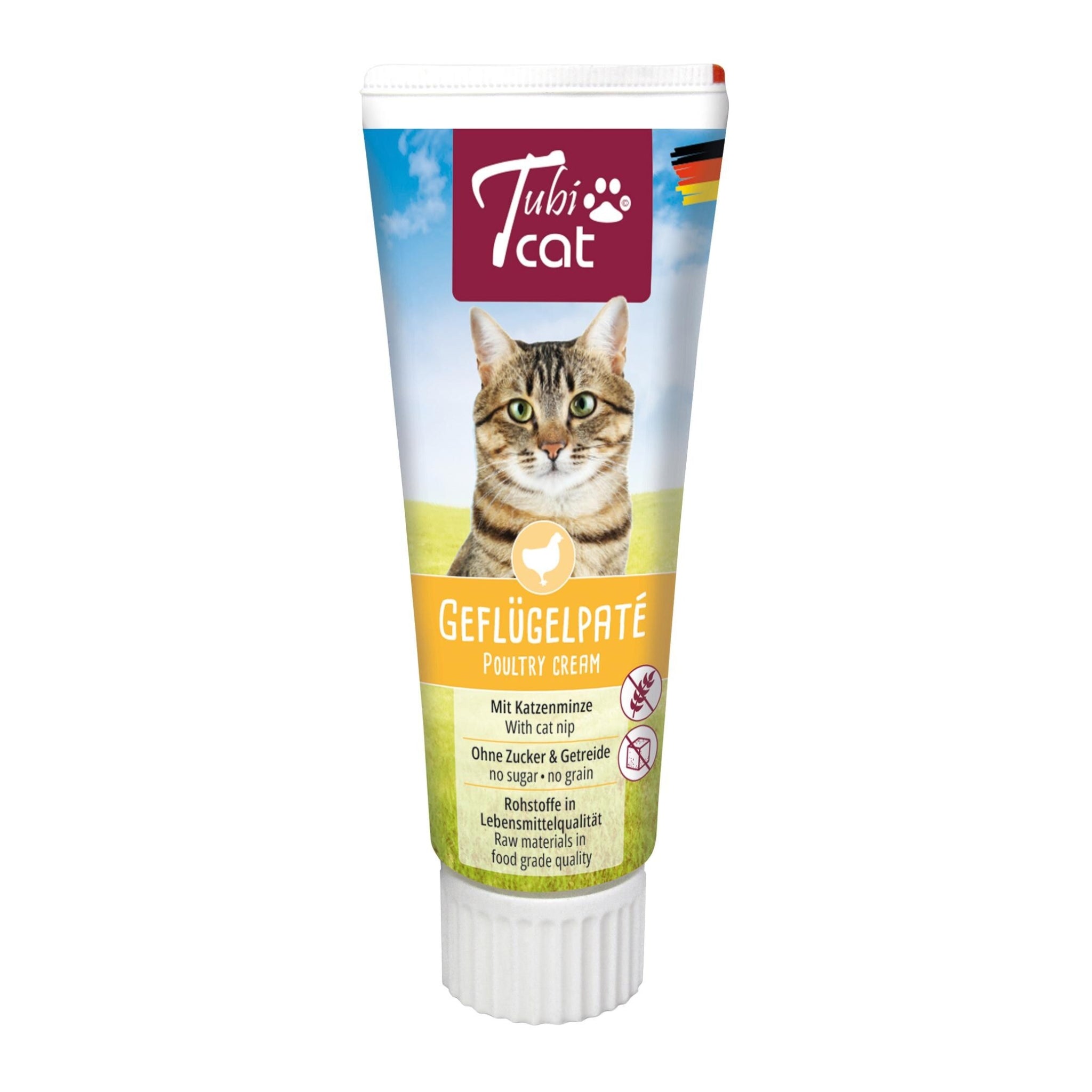 TubiCat Geflügelpaté, Katzensnack aus der Tube