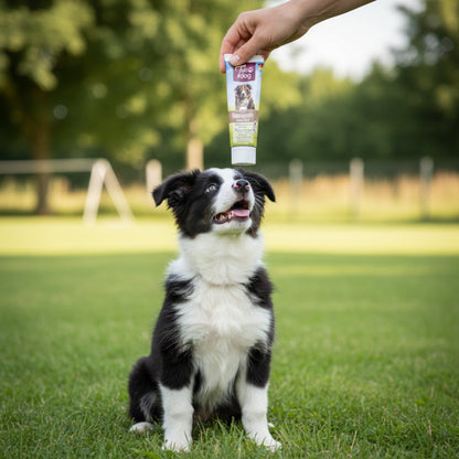 TubiDog Baconcreme – Cremige Belohnungspaste mit unwiderstehlichem Bacon - Geschmack für Training, Medikamentengabe &amp; Bindung - Woofshack