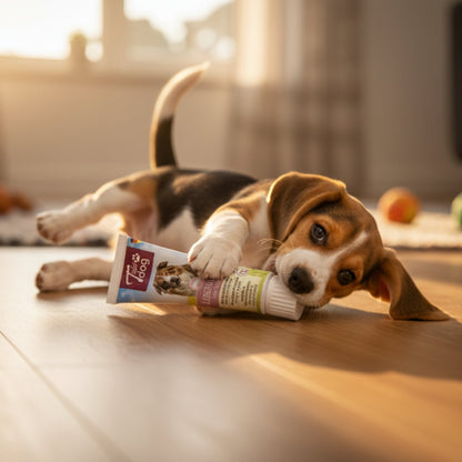 TubiDog Leberwurst – Premium Hundesnack aus natürlichen Zutaten für Training, Belohnung &amp; Verwöhnen | Ideal für Welpen &amp; erwachsene Hunde - Woofshack