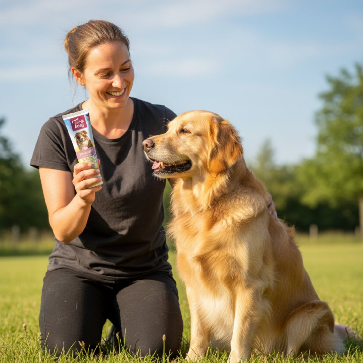 TubiDog Leberwurst – Premium Hundesnack aus natürlichen Zutaten für Training, Belohnung &amp; Verwöhnen | Ideal für Welpen &amp; erwachsene Hunde - Woofshack