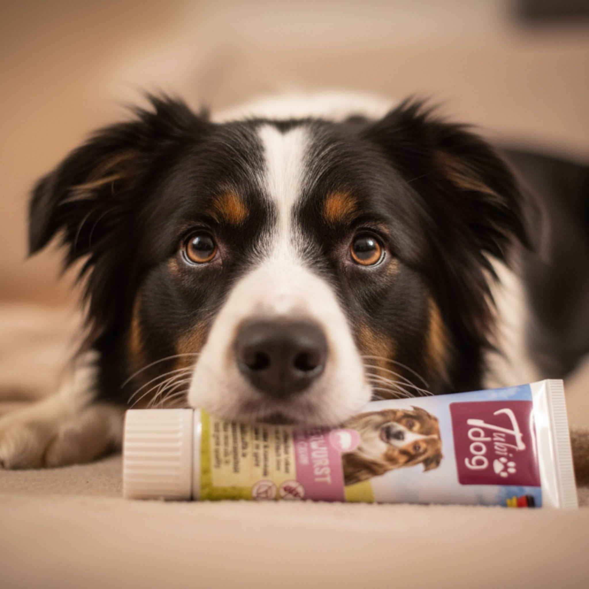 TubiDog Leberwurst – Premium Hundesnack aus natürlichen Zutaten für Training, Belohnung &amp; Verwöhnen | Ideal für Welpen &amp; erwachsene Hunde - Woofshack