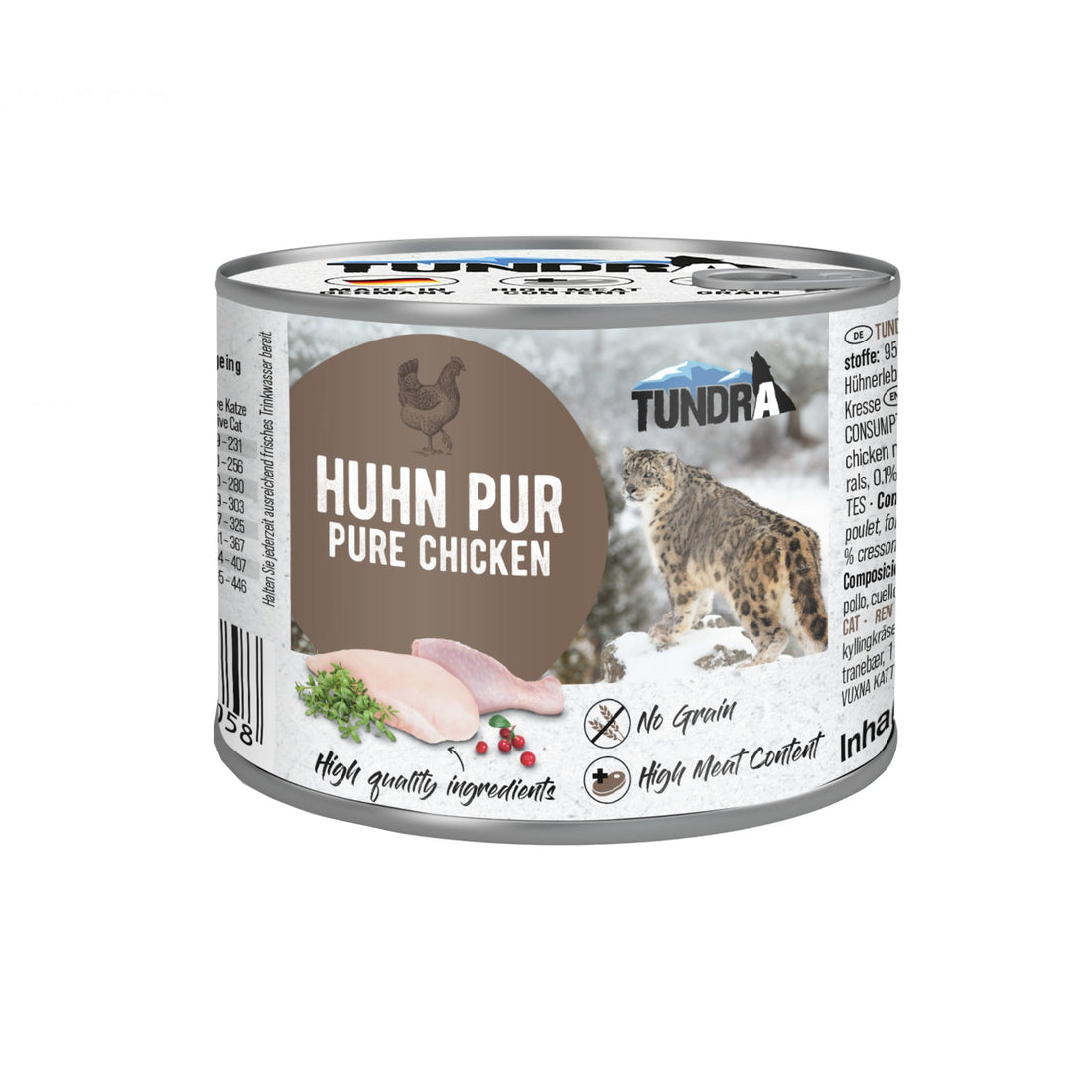 Tundra Cat Adult Huhn Pur, Katzen Nassfutter - Woofshack
