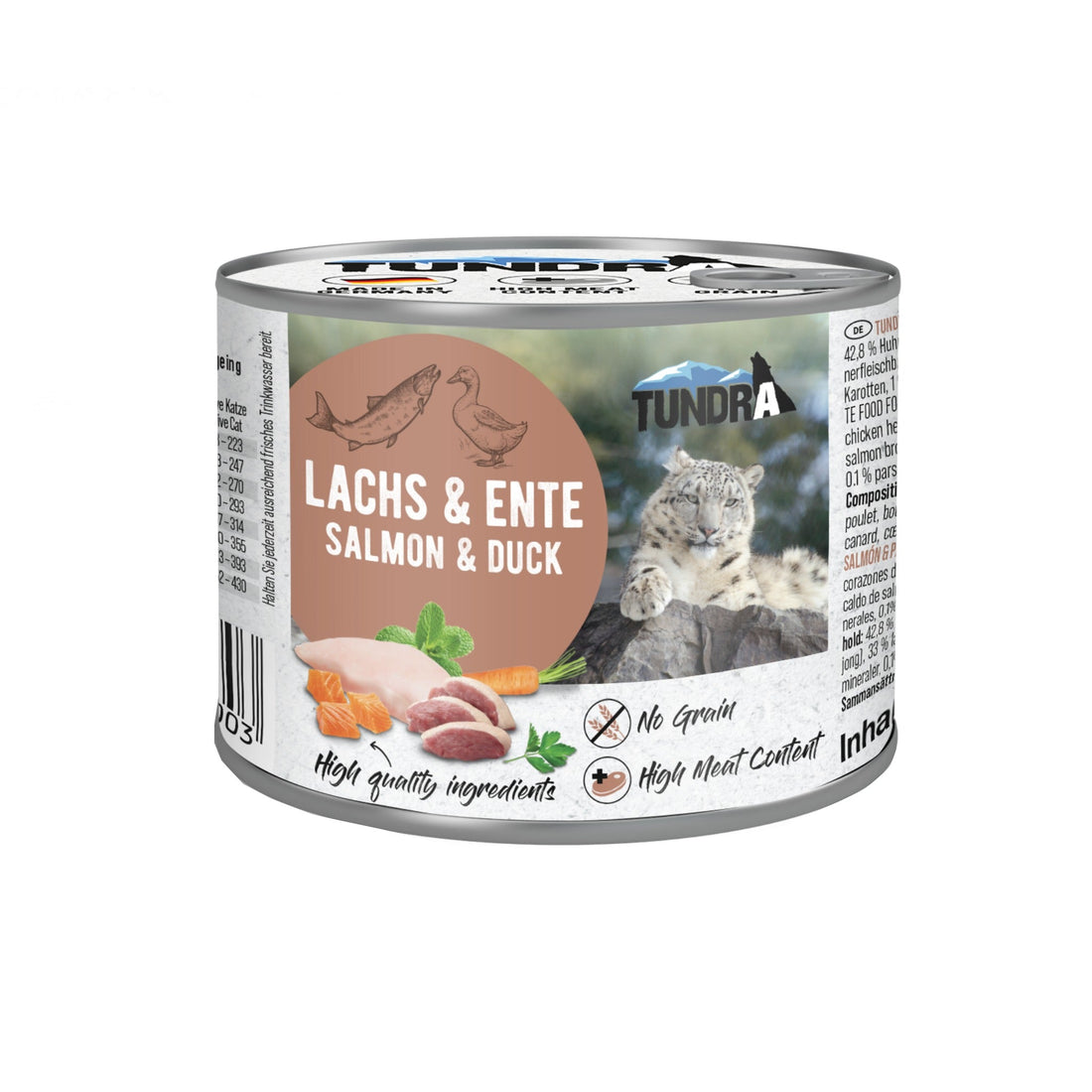 Tundra Cat Adult Lachs &amp; Ente, Katzen Nassfutter - Woofshack
