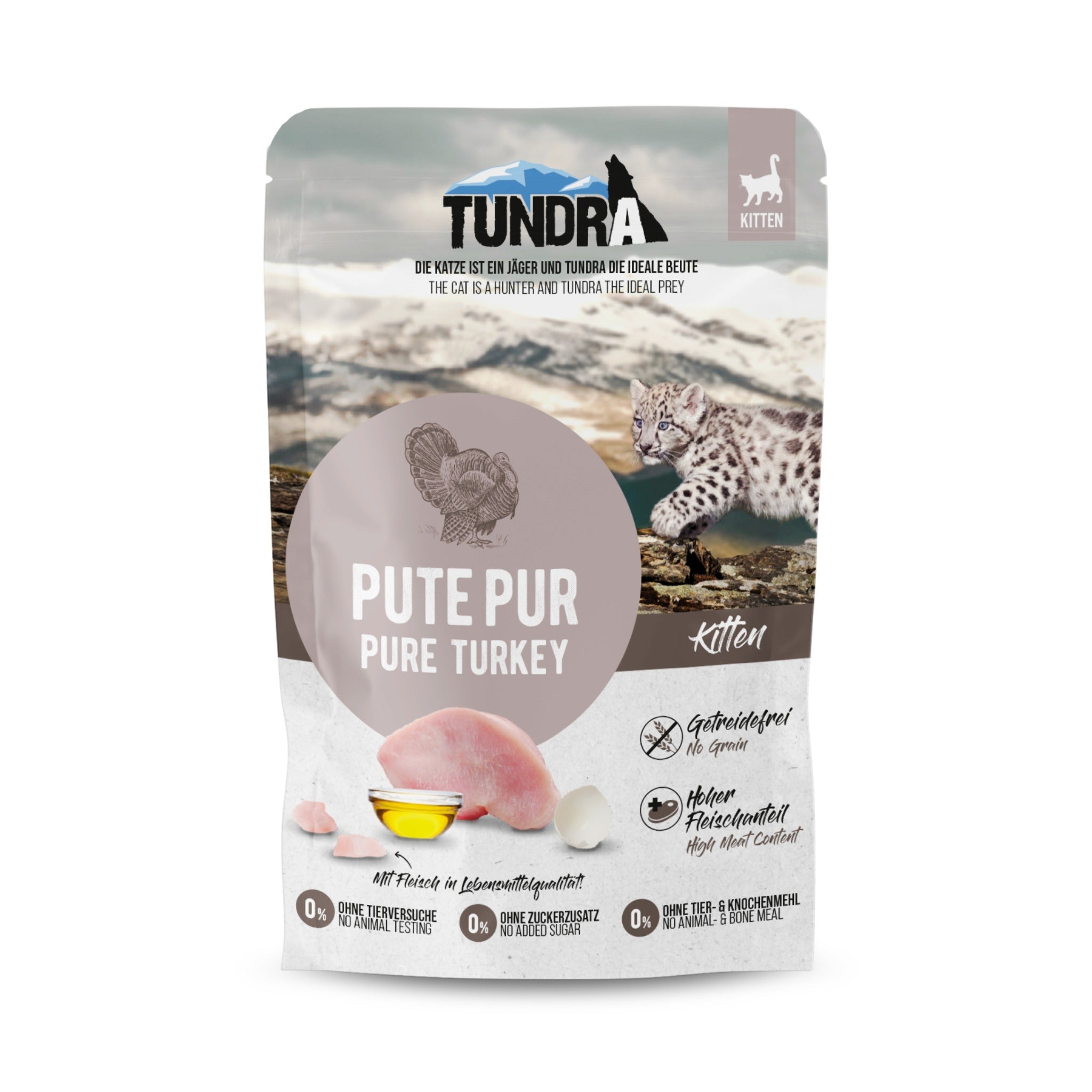 Tundra Pouch Pute Pur, Kitten Nassfutter - Woofshack