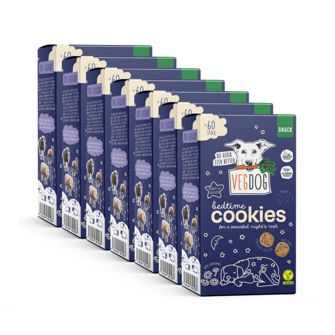 VEGDOG Bedtime Cookies, Vegane Hundekekse - Woofshack