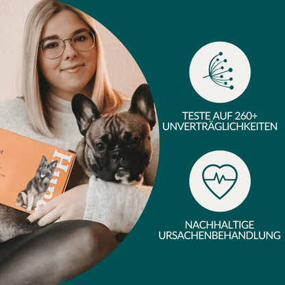 Vetevo Allergietest Basic Hund – 278 Futtermittel-Unverträglichkeiten erkennen | Bei Juckreiz, Pfotenlecken &amp; Durchfall - Woofshack