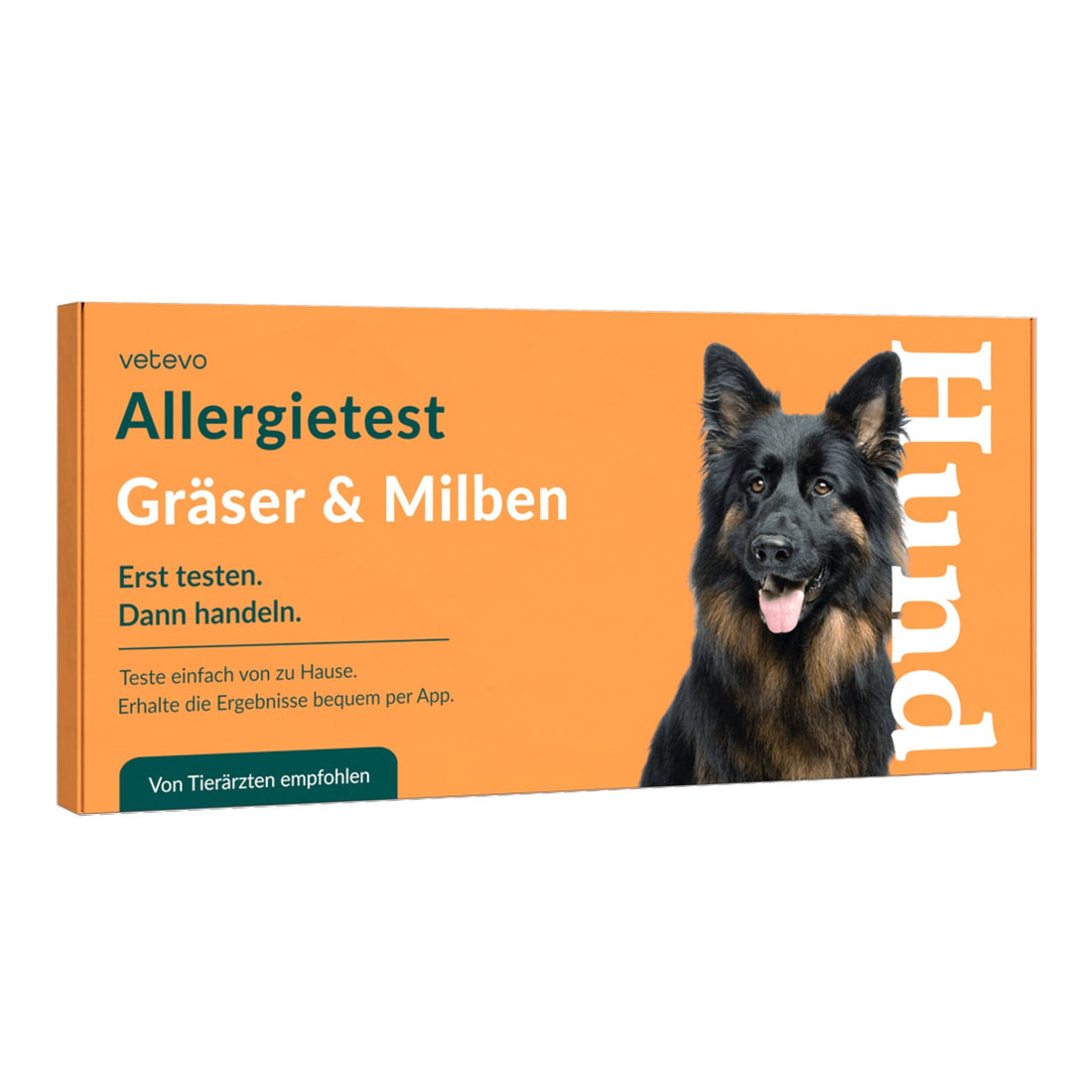 Vetevo Allergietest Hund – 62 Gräser, Milben &amp; Pollen | Juckreiz, Niesen &amp; Pfotenlecken endlich auf den Grund gehen - Woofshack