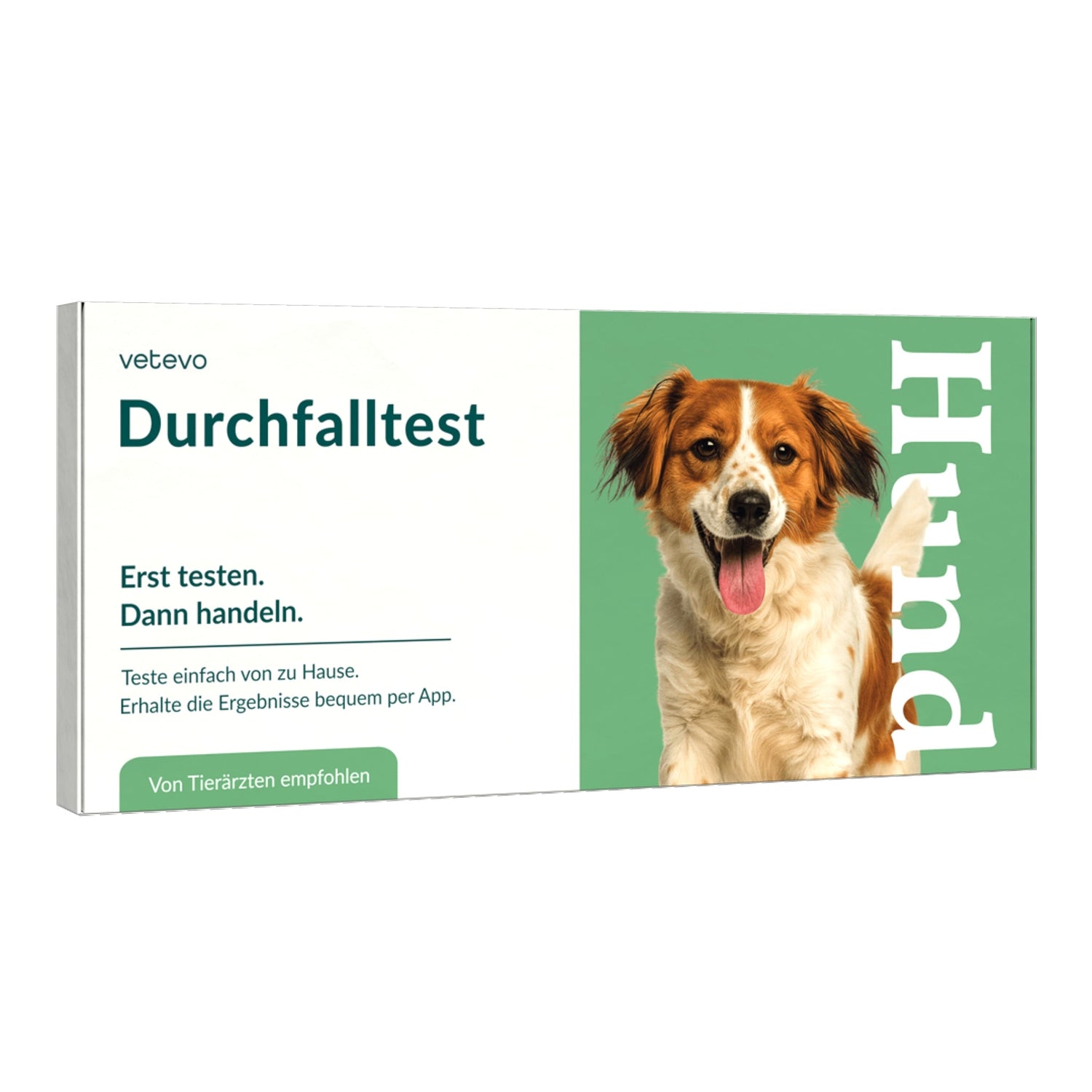 Vetevo Durchfalltest Hund – Schnelle Diagnose bei Durchfall, Erbrechen &amp; Bauchschmerzen | Testet auf Coronaviren, Parvoviren, Giardien &amp; Kryptosporidien - Woofshack