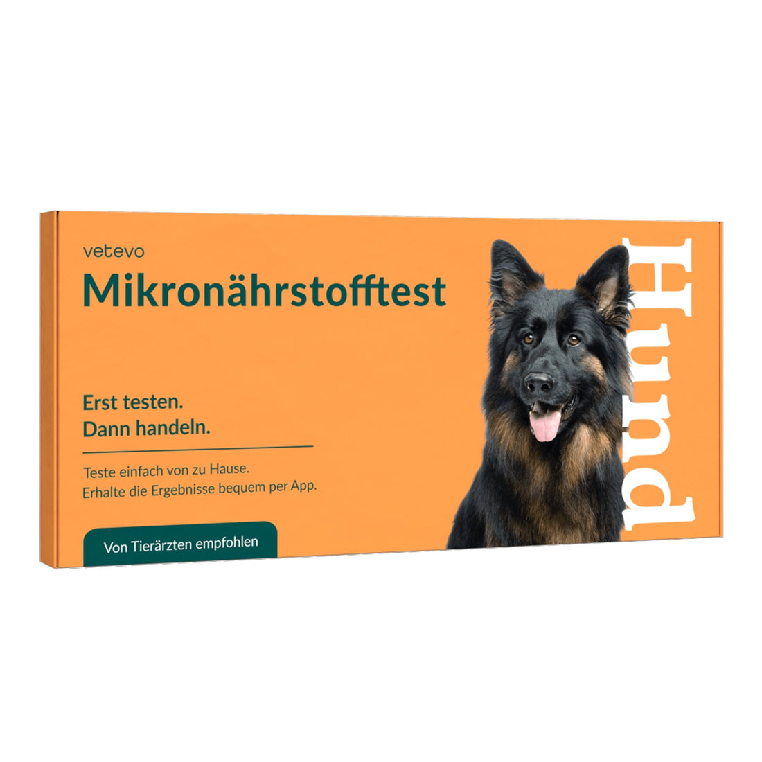 Vetevo Mikronährstofftest für Hunde – 38 Nährstoffe auf Mangel testen, Ergebnisse in 7 Tagen, tierärztlich ausgewertet - Woofshack