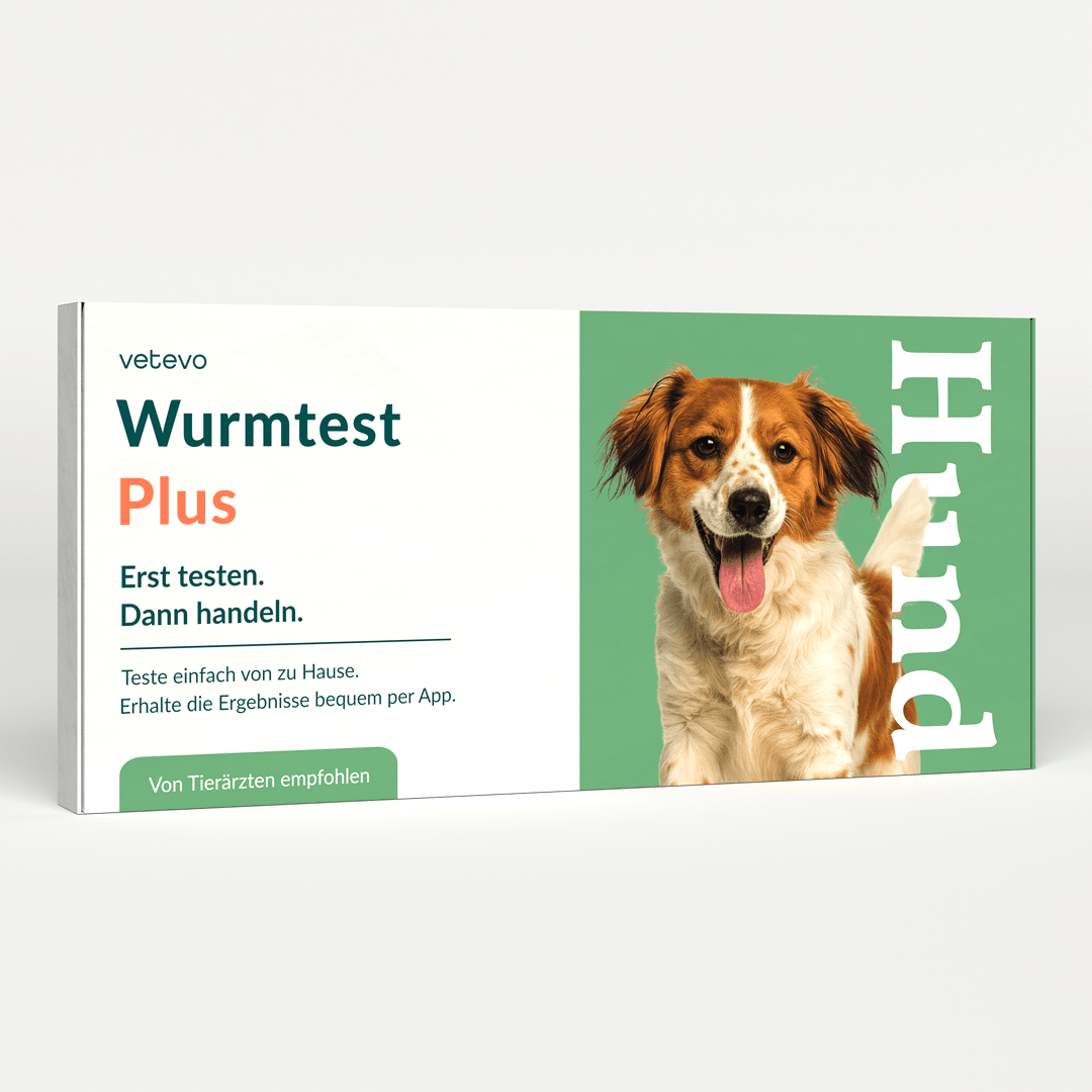 Vetevo Wurmtest Plus Hund – Zuverlässiger Kottest auf 9 Parasiten inkl. Lungenwürmer &amp; Giardien - Woofshack