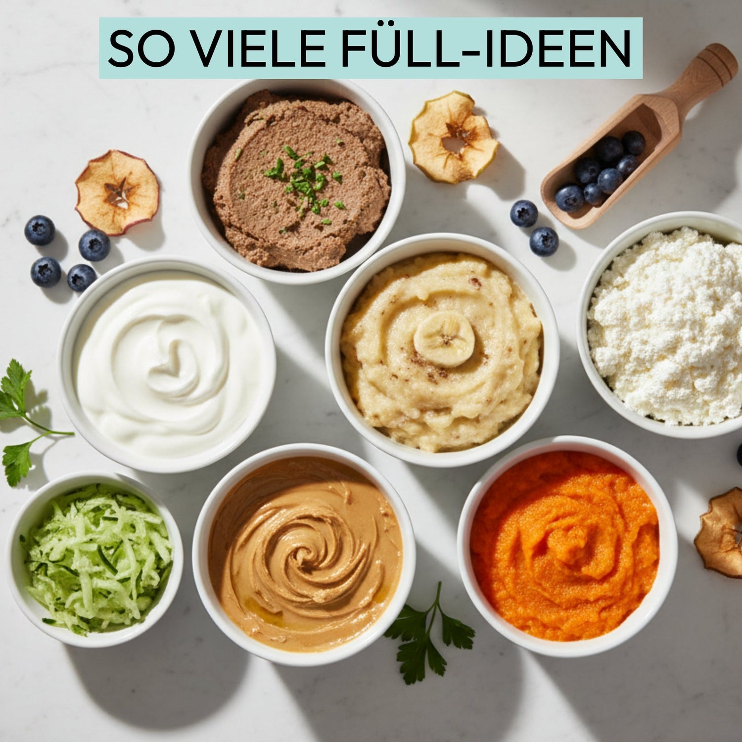 West Paw Toppl Intelligenzspielzeug – Langlebig &amp; Spülmaschinenfest - Woofshack